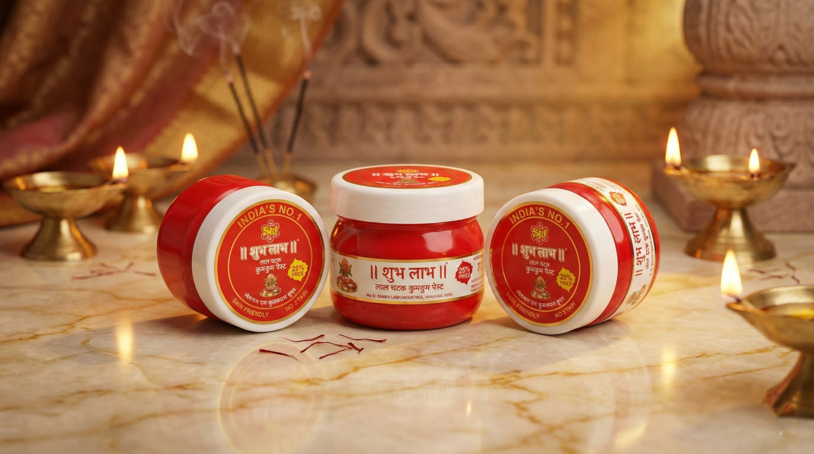 The Spiritual Significance of Lal Chatak Kumkum Paste in Daily Pooja