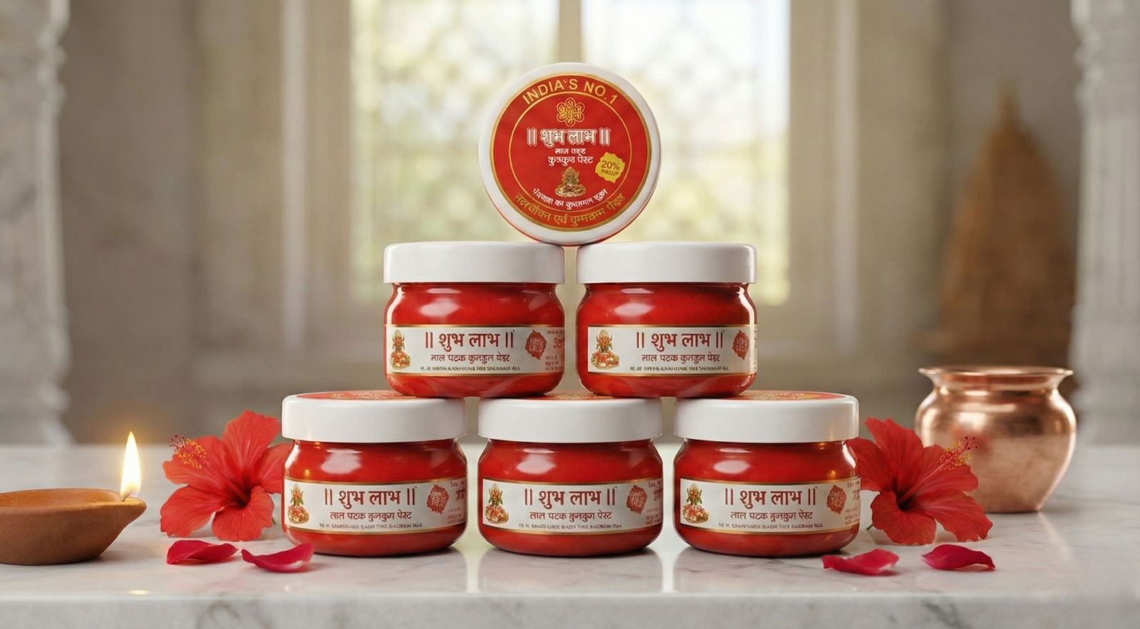 Lal Chatak Kumkum Paste: Purity, Tradition & Daily Devotion