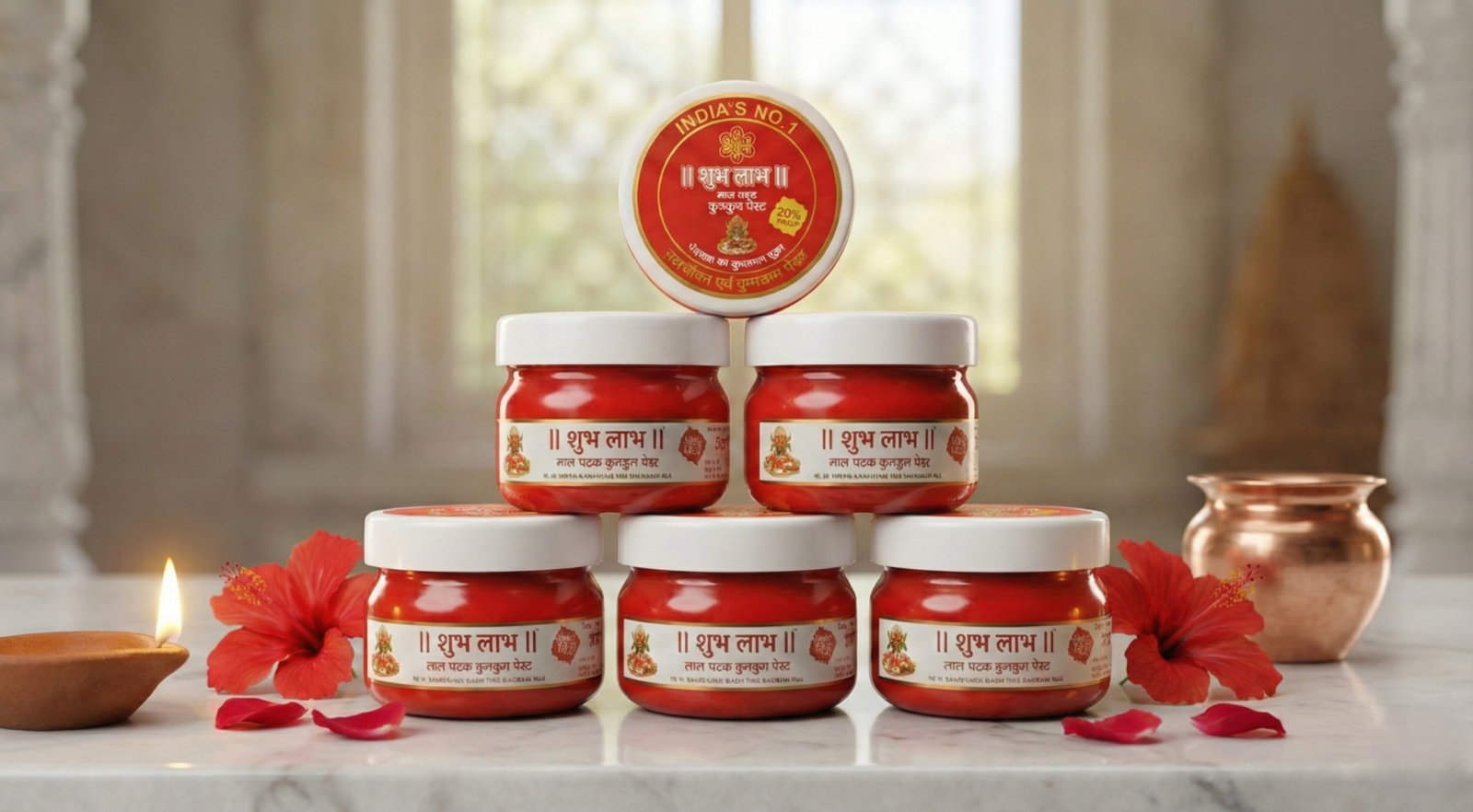 Lal Chatak Kumkum Paste: Purity, Tradition & Daily Devotion